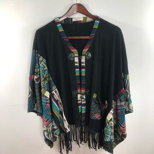 Simply Couture Boho Tribal Kimono size XL